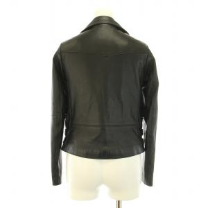 CINOH ライダースジャケット 36 ブラック