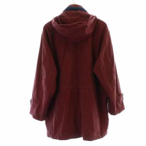 burberrys ヴィンテージ マウンテンパーカー ジップアップ ロゴ 刺繍 L ボルドー