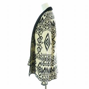 ISABEL MARANT BREEDALIA ジャガードジャケット トッパー ネイティブ柄 コットン 白 ホワイト 黒 ブラック