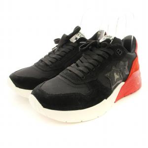 Atlantic Stars スニーカー シューズ ローカット スエード 厚底 43 黒 NF-SN01 /MM GY01