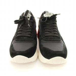 Atlantic Stars スニーカー シューズ ローカット スエード 厚底 43 黒 NF-SN01 /MM GY01