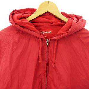 Supreme HOODED COACH JACKET S レッド