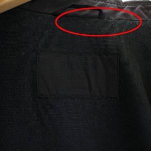 PRADA ジャケット ジップアップ ナイロン メッシュ 42 XS ブラック