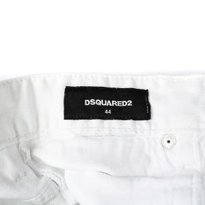 DSQUARED2 デニムパンツ ジーンズ テーパード ボタンフライ 44 M 白 ホワイト