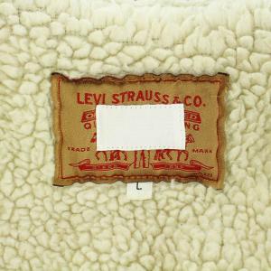Levi's CHANGES REMAKE DENIM BOA NO COLLAR JACKET