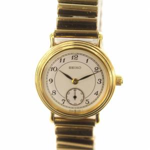 腕時計 ウォッチ 手巻き 白文字盤 ロゴ ゴールド色 5328-0050 /MQ