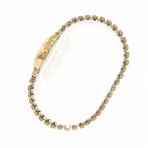 SEIKO 腕時計 ウォッチ 手巻き 白文字盤 ロゴ ゴールド色 5328-0050 /MQ