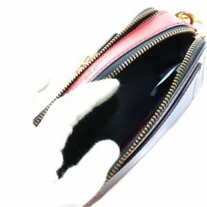 MARC JACOBS THE SNAPSHOT ショルダーバッグ エナメル レッド M0012007