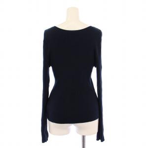 VERMEIL par iena 23SS RIB2WAYクルーリブカーディガン 長袖 F 紺 23080938701010 /BM