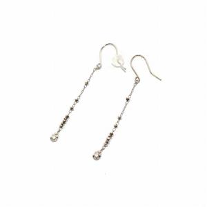 チェーンピアス ダイヤモンド Pt950