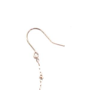 VENDOME AOYAMA チェーンピアス ダイヤモンド Pt950