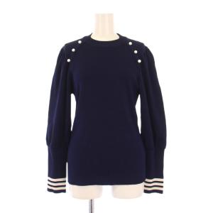 伊勢丹限定 PEARL TOP 38 ネイビー