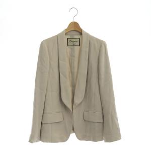 16SS ジャケット ショールカラー 総裏地 38 ベージュ