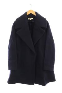 ウールチェスターコート 38 ネイビー