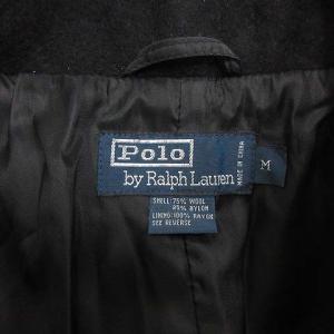 RALPH LAUREN Pコート ピーコート ショート丈 ウール M 黒 ブラック