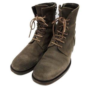 BUTTERO BROKE サイドジップブーツ ブラウン