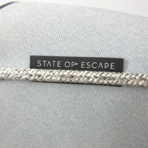 STATE OF ESCAPE ショルダーバッグ エスケープトート Escape Tote ポーチ付き 水色 ブルー