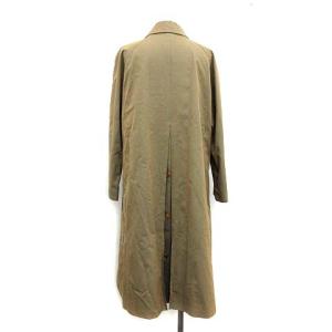 Aquascutum バルマカーンコート ステンカラー トレンチ カーキ