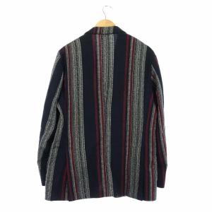 Gabriele Pasini ジャケット テーラード ストライプ 3B 紺 赤 白