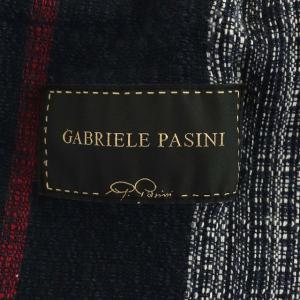 Gabriele Pasini ジャケット テーラード ストライプ 3B 紺 赤 白