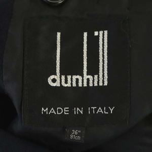 dunhill ジャケット ショートコート シングル ウール カシミヤ 36 ブラック