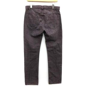 Martin Margiela 10 2011年製 デニム ジーンズ パンツ ブラックウォッシュ ストレート ロゴボタン ITL46 S グレー
