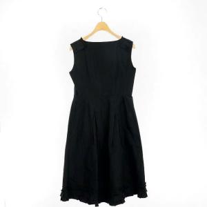 TO BE CHIC ノースリーブワンピース ブラック