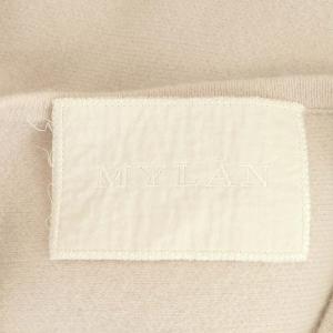MYLAN 18AW ニット セーター 長袖 カシミヤ ペールピンク