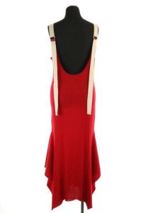 alexanderwang ロングワンピース ノースリーブ ニット レッド