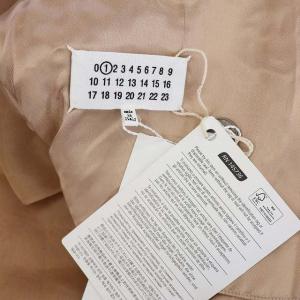 Martin Margiela 1 2018AW ワンピース ノースリーブ タイト 膝丈 カットオフ 38 ベージュ