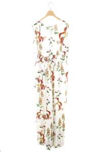 Diagram GRACE CONTINENTAL 19SS オールインワン サロペット ワイド 花柄 ノースリーブ