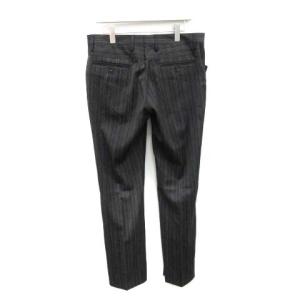 DOLCE&GABBANA ストライプ スラックス L グレー