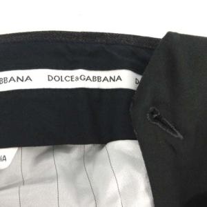 DOLCE&GABBANA ストライプ スラックス L グレー