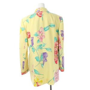 LEONARD スカートセットアップ 花柄 金ボタン 11AR