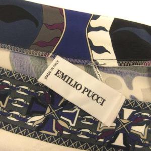 Emilio Pucci ワンピース ひざ丈 長袖 総柄