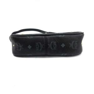 MCM ハンドバッグ アクセサリーポーチ ショルダーバッグ 2WAY ビセトス柄 黒 ブラック