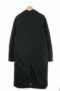 PRADA SPORT ダウンコート ロング アウター ナイロン 50 黒 ブラック