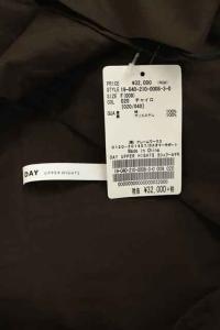 upper hights 19AW カシュクールマキシドレス ワンピース ロング 長袖 1 ブラウン