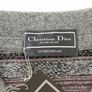 Christian Dior SPORTS WEAR ネイティブ柄ポロシャツ F グレー