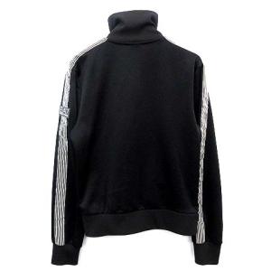 EMPORIO ARMANI EA7 ジャージ セットアップ トラックジャケット 刺繍 パンツ L 黒 ブラック