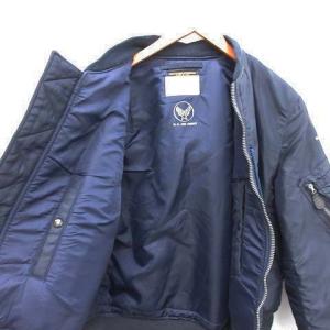 BUZZ RICKSON’S  MA-1 フライトジャケット US AIR FORCE ネイビー