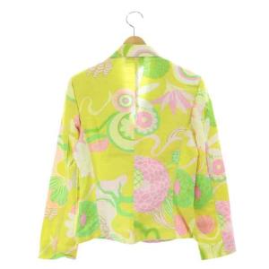 D&G 花柄テーラードジャケット イエロー