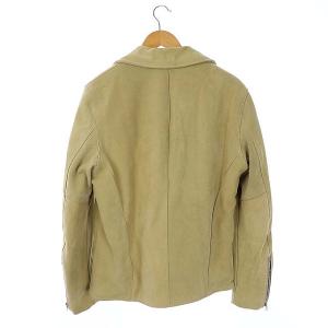 vanson Leathers ロンハーマン別注 カウスウェードライダースジャケット USA製 ベージュ