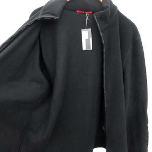 PRADA SPORT フリース セットアップ 上下 ジャケット ジップアップ パンツ XL 黒 ブラック