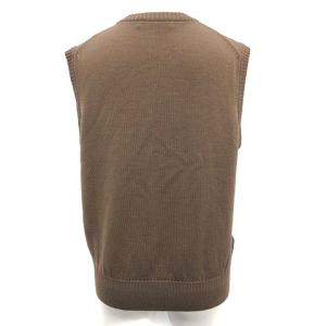 Christian Dior SPORTS ヴィンテージ ロゴ刺繍ニットベスト M ブラウン