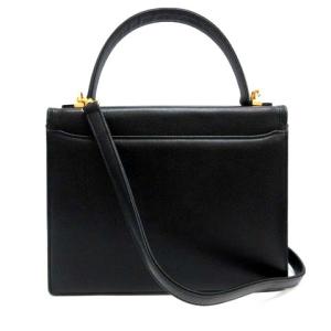 VALENTINO GARAVANI ハンドバッグ ショルダーバッグ 2WAY レザー 黒 ブラック