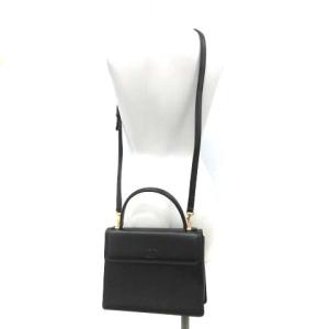 VALENTINO GARAVANI ハンドバッグ ショルダーバッグ 2WAY レザー 黒 ブラック