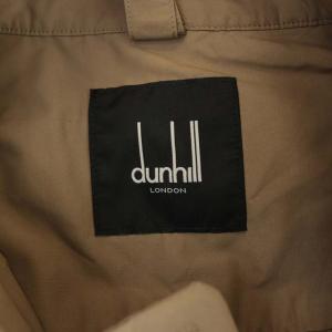 dunhill ジャケット ジップアップ 薄手 ミドル丈 ベージュ