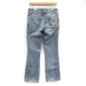 DOLCE&GABBANA フレアデニムパンツ ブルー