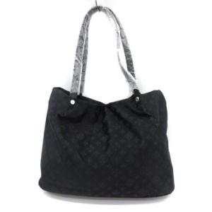 russet ハンドバッグ トート ショルダーバッグ 総柄 プリント ナイロン 紺 ネイビー